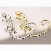 Fashion Ms Drill Gecko Stud Earrings Ears Hang(1PC)