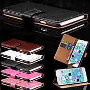 VORMOR® Card Holder PU Leather Solid Cover Case for iPhone 6 (Assorted Colors)