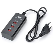 Vina® Safety Smart IC 3A High Speed 3-Port USB Cellphone Tablet Fast Charger for iPhone6/iPad Air2 -(EU Plug)