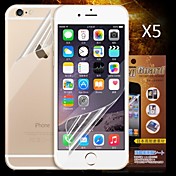 Front and Back HD Screen Protector for iPhone 6  (5PCS)