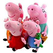 Peppa Pig Family George Stuffed Toy Plush Doll (4pcs/lot)