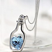 Wishing Bottles Crystal Necklace