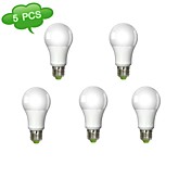 5PCS DUXLITE® Dimmable A60 E27 12W CRI>80 COB LED 1160LM 6000K Cool White Light LED Globe Bulb (AC 220-240V)