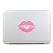lèvres rouges tablette et ordinateur portable autocollant sexy SkinAT amovible mode étanche pour MacBook Pro 13, air 13135 * 205mm