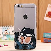 modèle de succès face TPU couverture souple pour iPhone 6