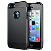 Ultra Amor PC & Silicone Case for iPhone 4/4S (Assorted Colors)