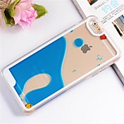 touchés visage ordinateur pc couverture souple fo r iphone 6 (couleurs assorties)