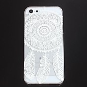 modèle de peinture de style folk dur retour cas de couverture pour iPhone 5 / 5S