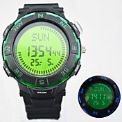 Men's Multifunction Electronic LCD Compass Watches Fashion Digital Sports Military Watches (Assorted Colors)