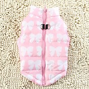 motif de type de traction coton rembourré veste pour animaux chiens (de diverses tailles)