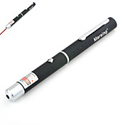 Marsing  LD-03 5mw 650nm Red Light Laser  Pen - Black and Silver 