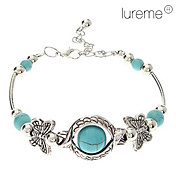 Vintage Bohemian Style Butterfly Turquoise Bracelet