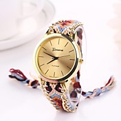 Women Big Circle Dial  National Hand Knitting Brand Luxury Lady Watch C&D-280