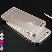 DF Metal Arc with ABS Back Case for iPhone 6(Assorted Color)