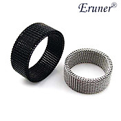 anneau de transmutable de netty mince 4mm d'acier eruner®titanium