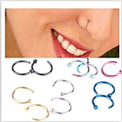 New Arrival Unsex Stainless Steel Nose Hoop Nose Rings Body Piercing Jewelry Ear stud