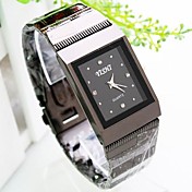 Men's Square Dial Alloy Band Quartz Fashion Watch