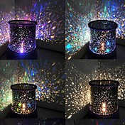 Color-changing Star Beauty Starry Sky Projector Night Light (3xAA, Random Color)