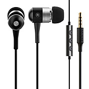 Edifier h285i casque câblé 3,5 mm dans l'oreille canal basse de contrôle du volume pour iPhone 6 / iphone 6 plus