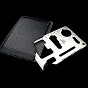 Outdoor Multi-Function Survival Aluminium Card and Tool