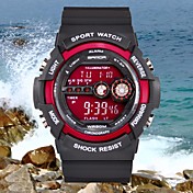 Men's Military Sports Multi-Function LCD Water And Shock Resistant Fashion Digital Wrist Watch (Assorted Colors)