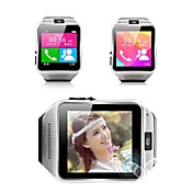 GV08 Wearables Smart Watch , Camera Message Media Control/Hands-Free Calls/Sedentary remind/Pedometer for Android/iOS