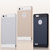 Metal Frame Acrylic Mirror Backplane Metal Hard Case for Huawei G6 (Assorted Colors)