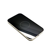 Qi Standard Wireless Charging Pad Silver-Black Design for Lumia/HTC/Nexus 4/LG/Samsung S3 S4 S5 NOTE4/3