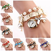 Women Hang Bow Bracelet Watch New Pearl Series  Watches(Assorted Colors) C&D-118