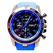 Men's Sports Leisure Watches Silicone Strap (Assorted Colors)