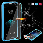 BIG D Touch View TPU & Silicone Flip Cover for Samsung Galaxy S5 I9600(Assorted Colors)