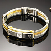 Super Cool Set Auger Male Hand Catenary of Fine Steel Personality is Made of High-quality Goods