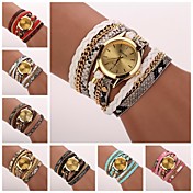 Women's  Leopard Grain Woven  Luxury Brand Quartz Wristwatch Watches(Assorted colors) C&D-120