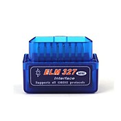 ELM327 Latest Version V2.1 Bluetooth Super Mini ELM327 OBD2 II Scan Tool Car Auto Diagnostic Tool for Windows Blue