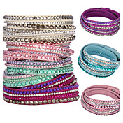 Fashion Women's Multilayer Crystal Bracelets(Assorted Colors)