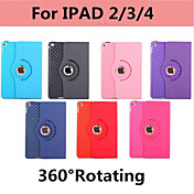 360 Degree Rotating w Swivel Stand PU Leather Case Cover For Ipad 2/3/4