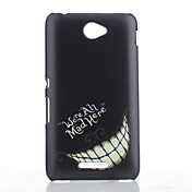 Tooth Pattern PC Hard Case for Sony Xperia E4