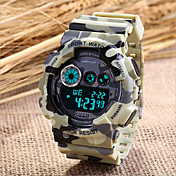 Men's Military Sport Watch Japanese Quartz Digital LED/Calendar/Chronograph/Water Resistant/Alarm (Assorted Colors)