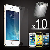 10pcs HD Clear Front Screen Film for iPhone 5/5S/5C