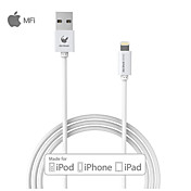 OLDSHARK 3.3ft(1M) MFI Certified Lightning to USB Sync and Charge Cable for Apple iPhone 5/5s/ 6/6 Plus/ iPad mini