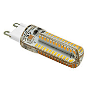 G9 5W 104x3014SMD 600LM 2800-3200K Warm White Light LED Corn Bulb (AC220-240V)