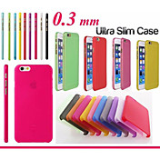 Luxury Ultra Thin Translucent Back Cover for iPhone 6 Plus(Assorted Color)