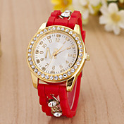 Women's Watches The New Silicone Suit Lady Belt Watch Full Meter Quartz Watch