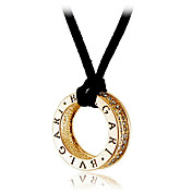 Fashion Trends in South Korea Ring Pendant Necklace