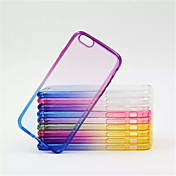 Multicolor Gradient Acrylic Phone Case For iPhone 6 (Assorted Color)