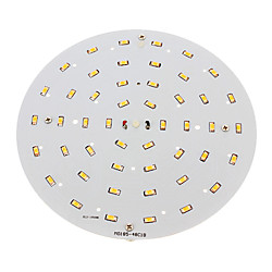 1pc 10 W 1500-1700 lm 48 Perles LED SMD 5730 Blanc Chaud 100-240 V / RoHs