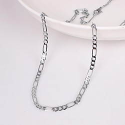 Collier Chaîne Homme unique Mode Argent Colliers Tendance Bijoux pour Mariage Soirée Cadeau Quotidien Décontracté Sports