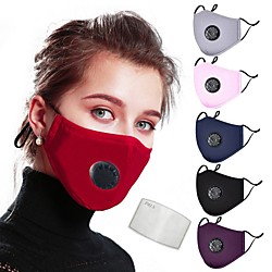 Antibrouillard Résistant à la poussière Protection Vélo / Cyclisme Rouge foncé Bleu marine Blanche pour Femme Adulte Couleur Pleine / Masque / Masque