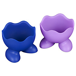 Silicone Ustensiles à œufs Ustensiles à œufs Gadget de cuisine créative 3 pièces Œuf miniinthebox
