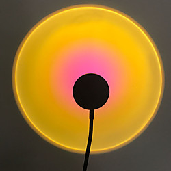 Projecteur Lumière Lampe coucher de soleil Projecteur LED rotatif Soirée Cadeau Scène Coloré miniint